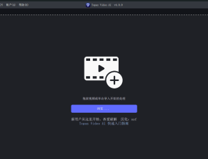 Topaz Video AI 4.2.2（智能视频无损放大）汉化简体中文版